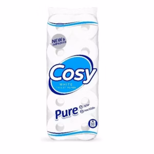 Cosy Toilet Paper Emb. Unwrap 10s 200 Sheets White